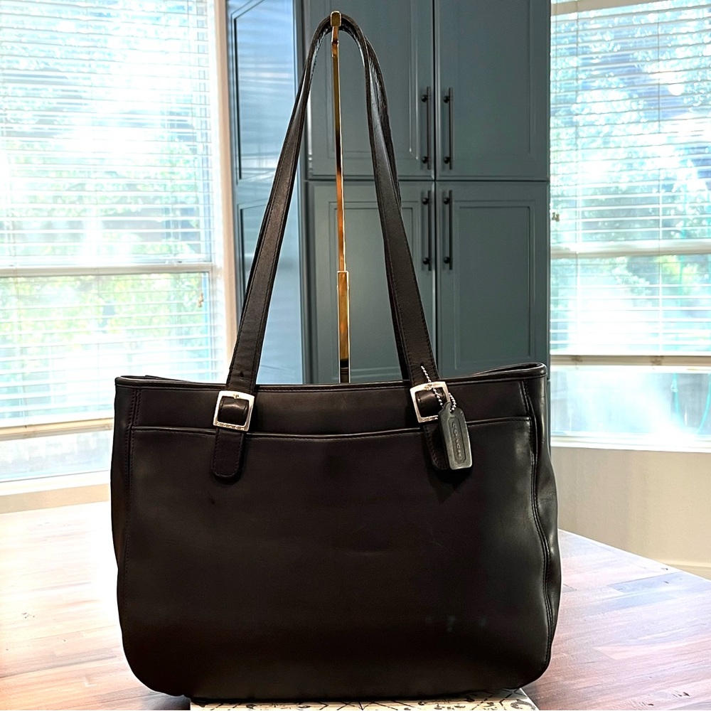 COACH VINTAGE CHELSEA TOTE, BLACK No. 6006